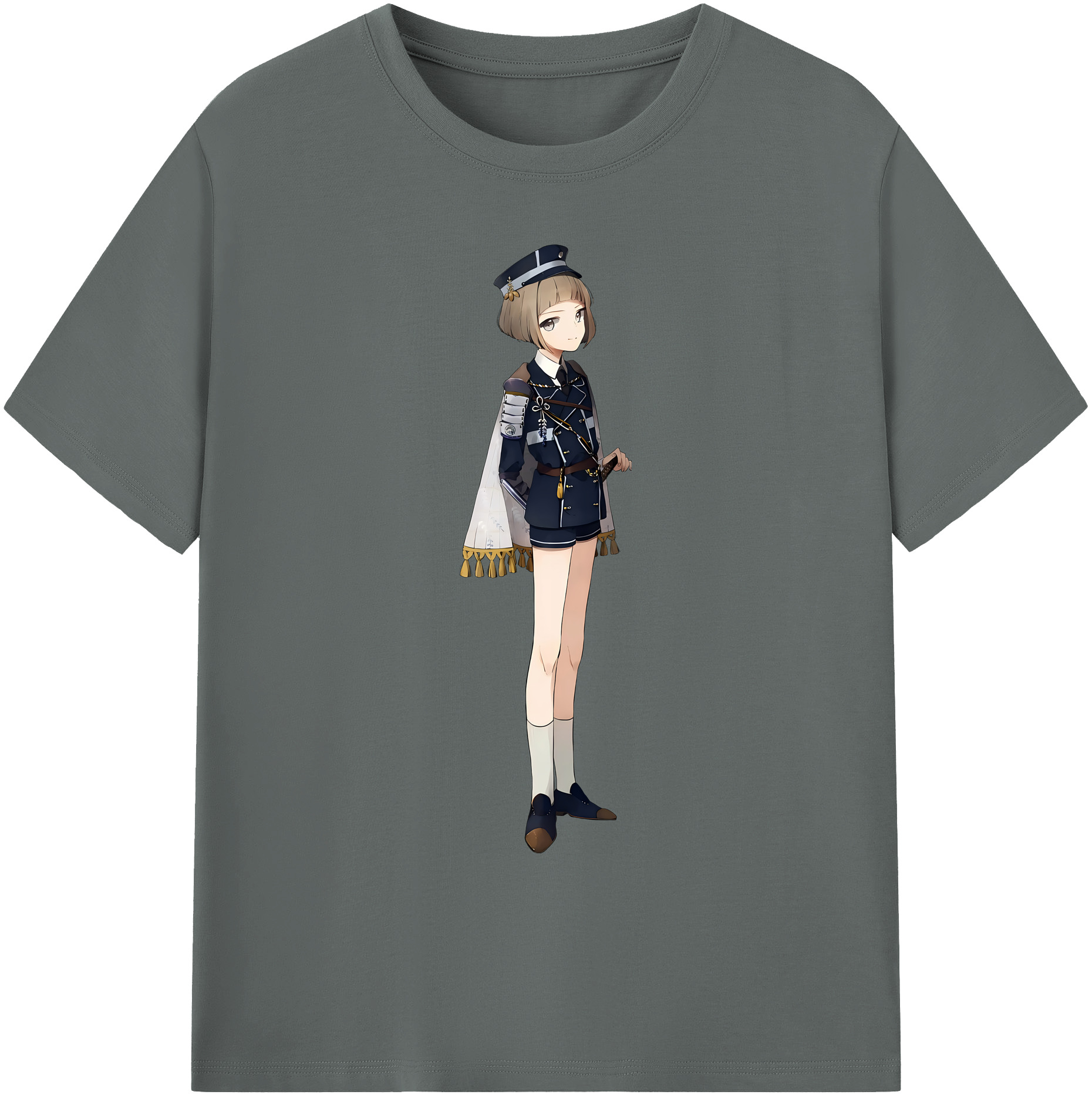 （画像用） 刀剣乱舞 Touken Ranbu 綿100％ メンズ半袖Tシャツ｜肌触りやわらか＆通気性